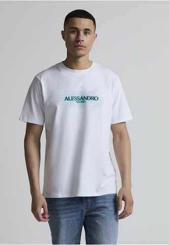 Alessandro Zavetti - Camisa em branco: frente