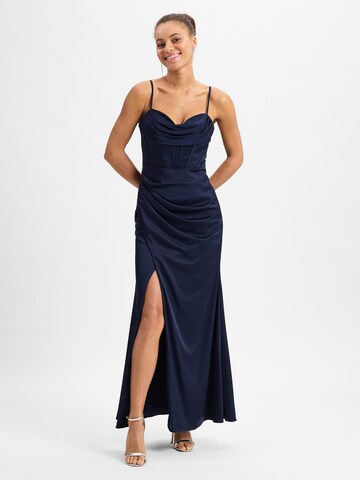 Robe de soirée HEY KYLA en bleu : devant