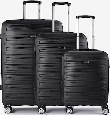 Ensemble de bagages Benzi en noir : devant