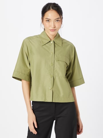 NORR Blouse 'Cora' in Green: front