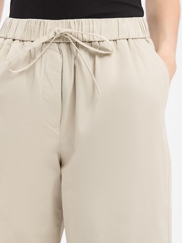 Marie Lund Loose fit Pants in Beige
