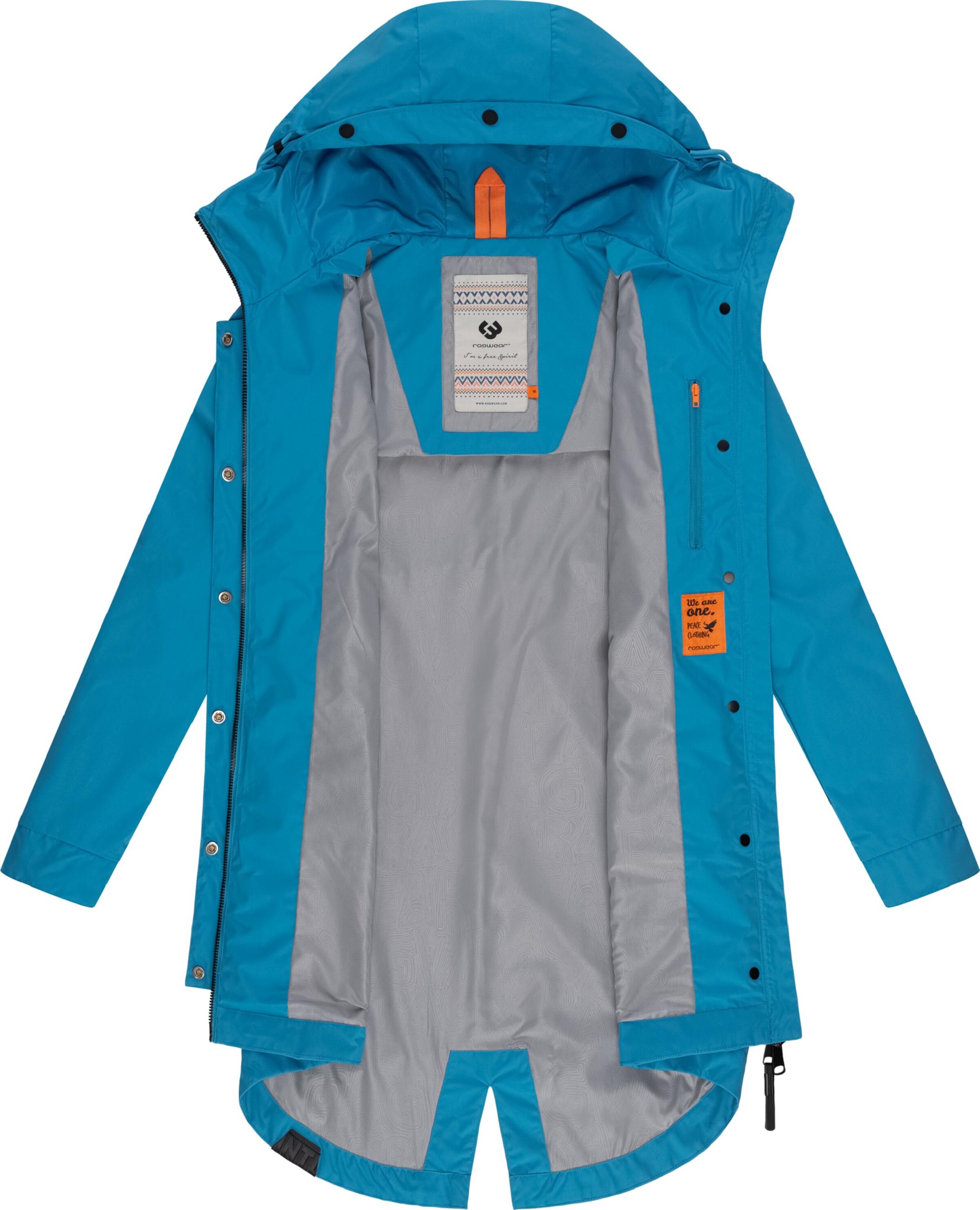 RagwearTehnički kaput 'Rejany' - plava boja