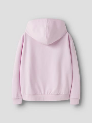 NAME IT Sweatshirt 'NKFJY HELLOK' in Pink