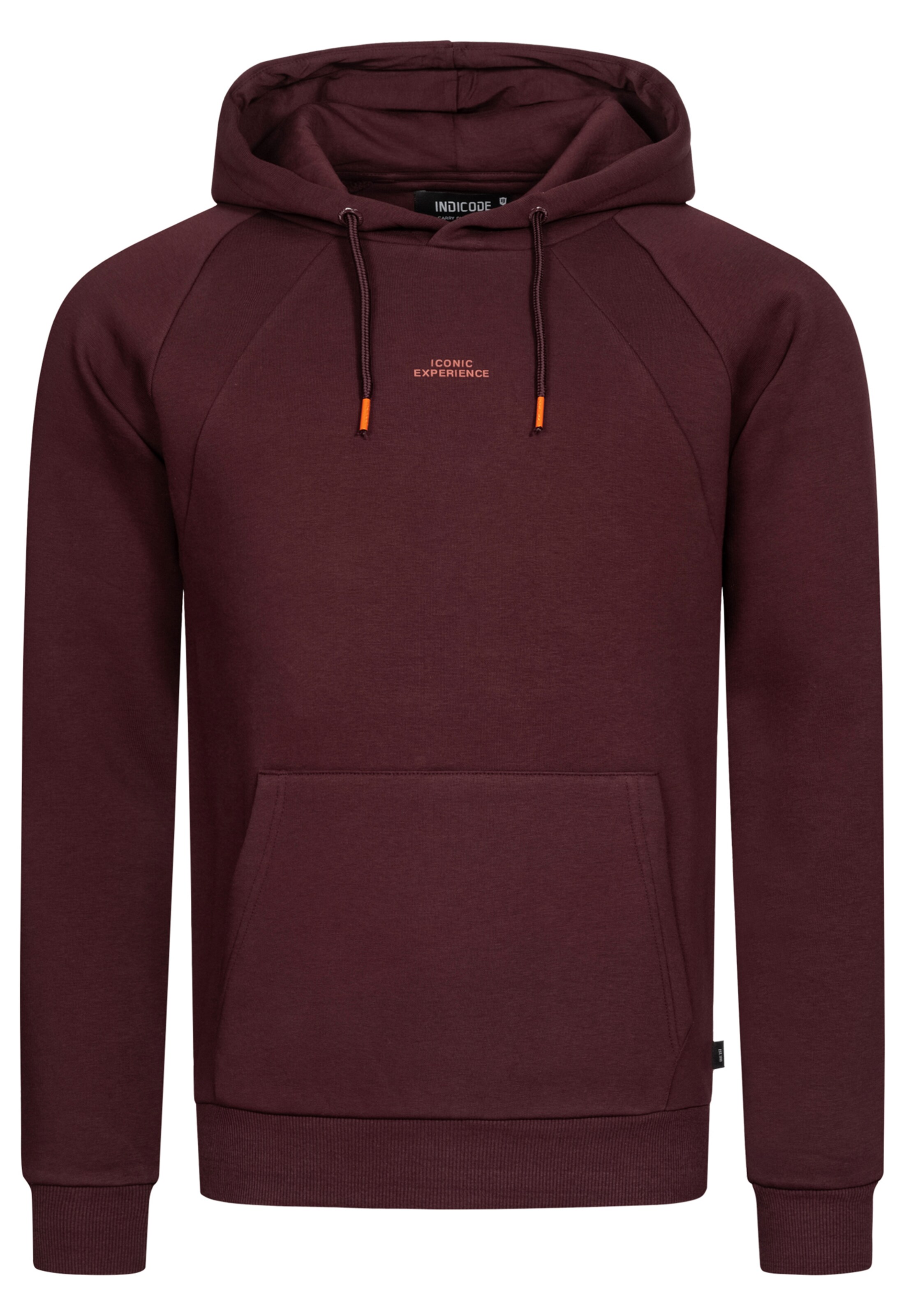 Sweat-shirt 'Virginia' INDICODE JEANS en rouge : devant