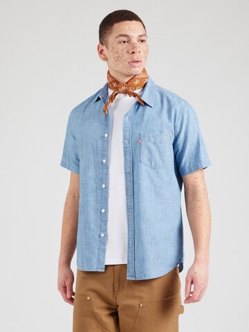 LEVI'S ® Regular Fit Hemd 'Sunset' in Blau: Vorderseite