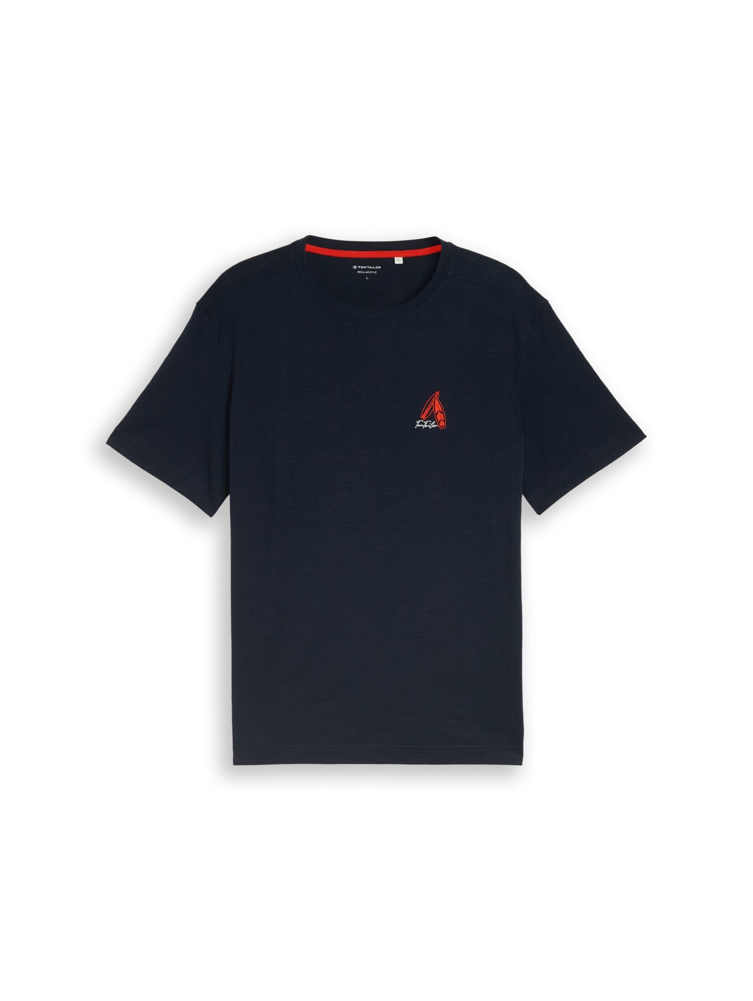 TOM TAILOR Shirt in XXL in de kleur Donkerblauw, Productweergave