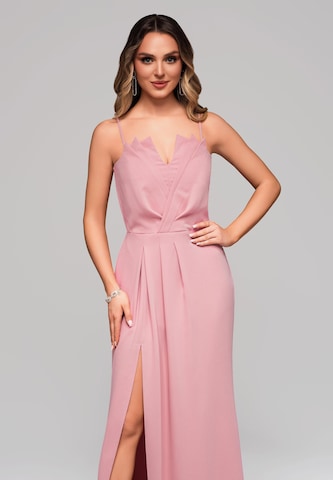 Ombre Evening dress in Pink