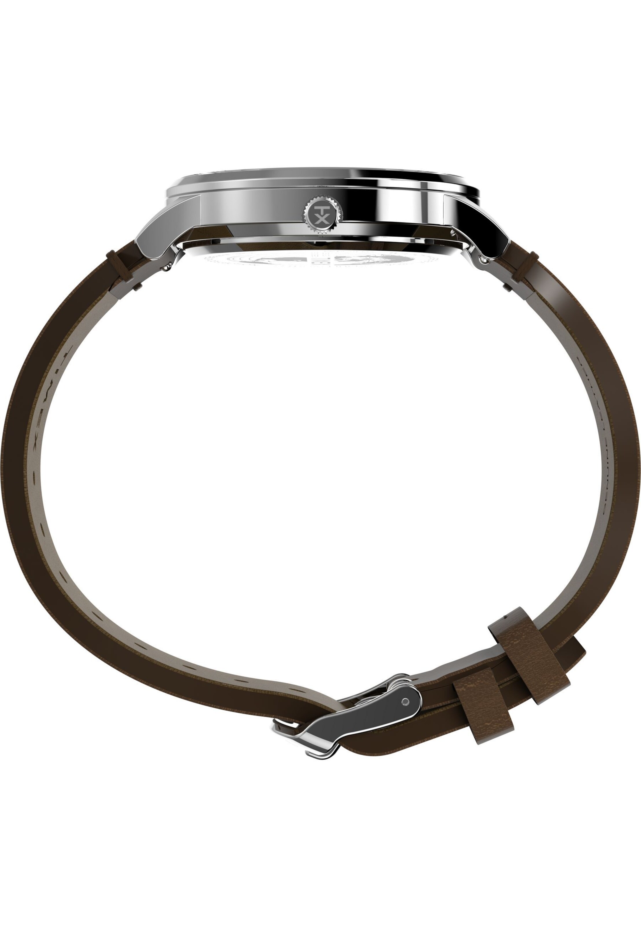 TIMEX Analogt ur 'Waterbury Classic' i brun