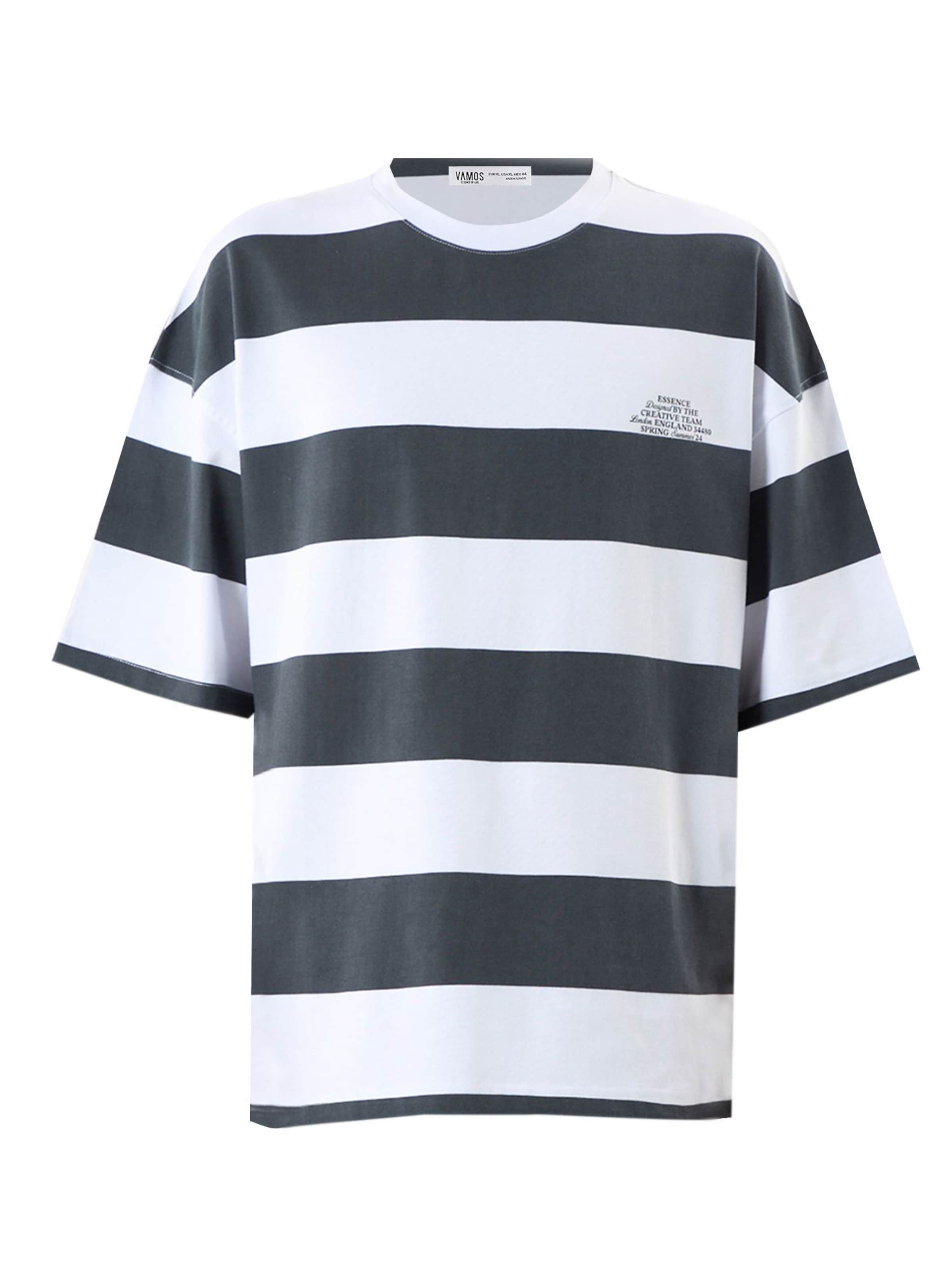 VAMOS CLO Μπλουζάκι σε γκρι: μπροστά