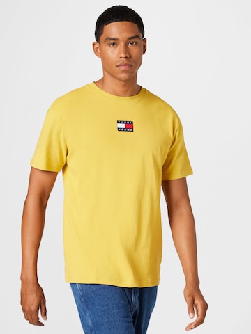 Tommy Jeans T-shirt i gul: framsida