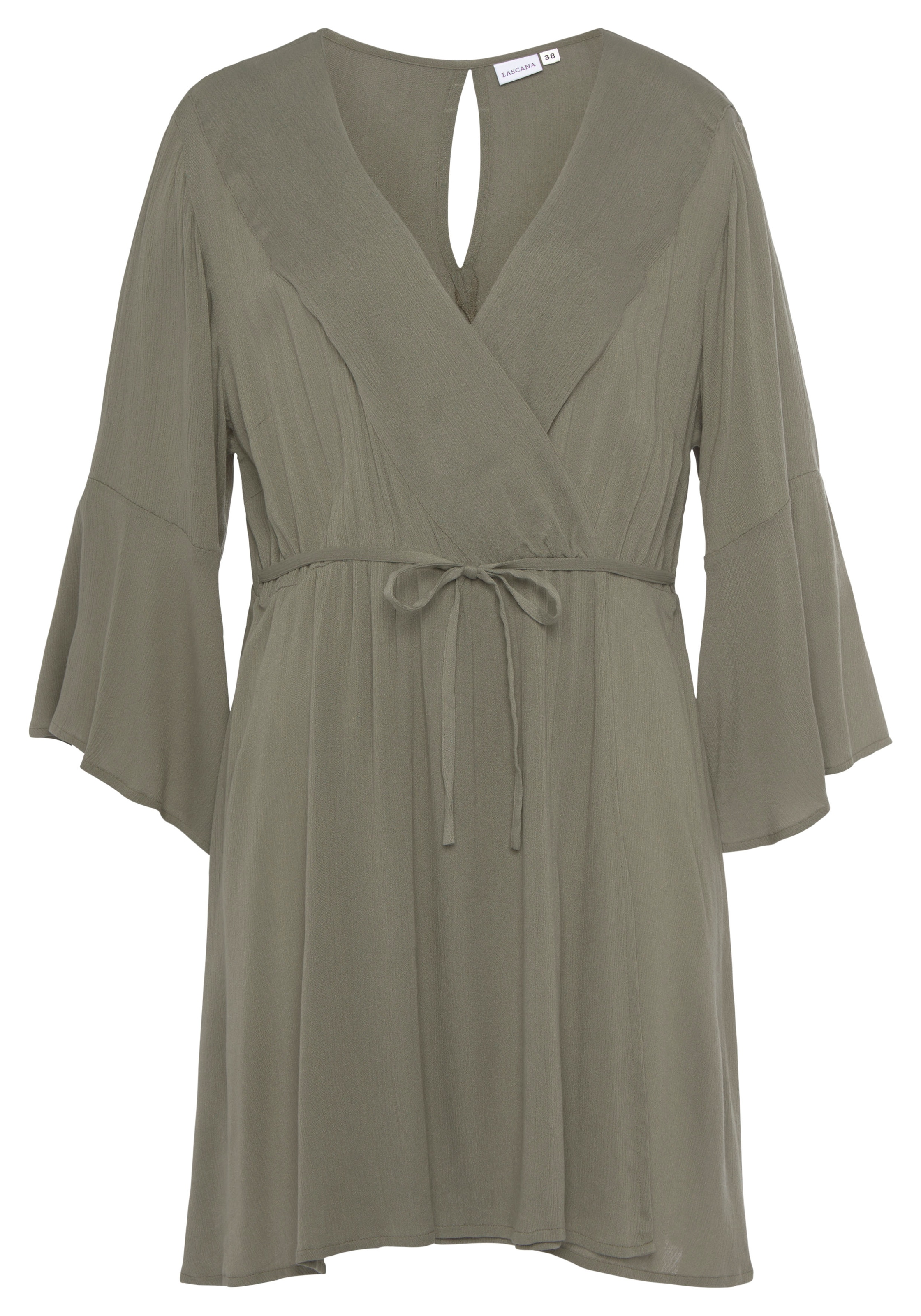 LASCANA Φόρεμα σε πράσινο: μπροστά