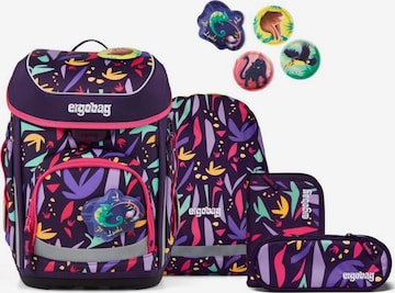 ergobag Backpack 'Set 5tlg. 2026' in Purple: front