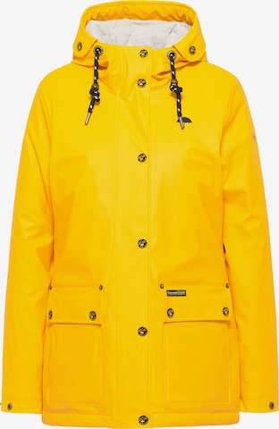 Schmuddelwedda Weatherproof jacket in Yellow: front