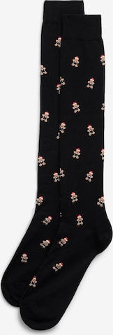 IUMAN Intimissimi Uomo Socks in Black: front