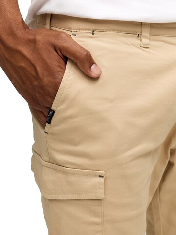 INDICODE Regular Cargohose 'Indicode Laulax'‌‌‌‌‌ in Beige