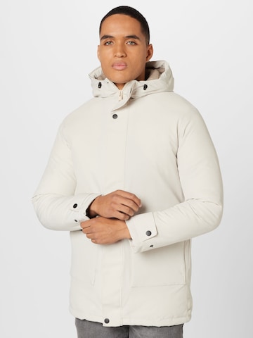 JACK & JONES Vinterparkas 'Tiko' i beige: framsida