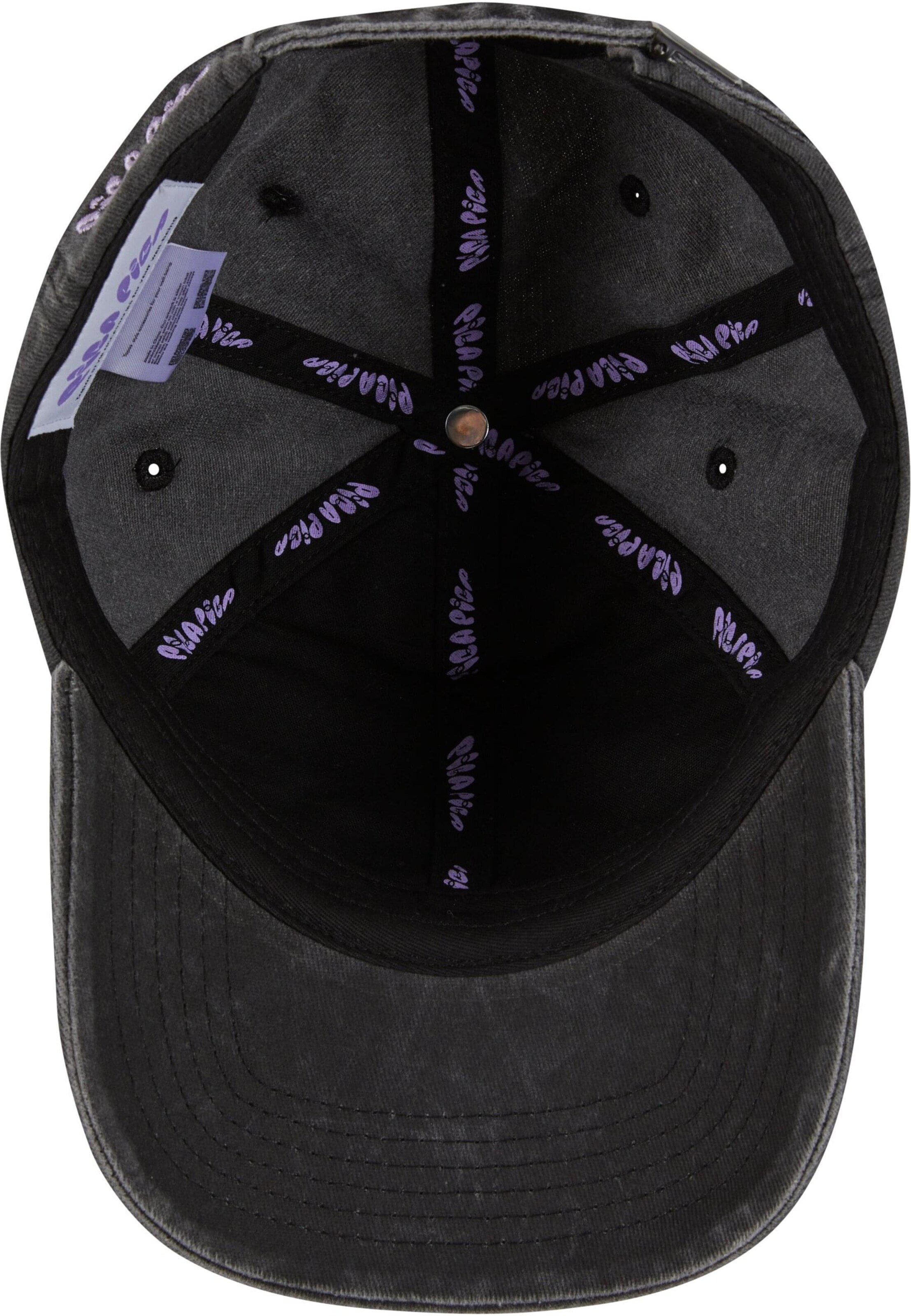 Pica Pica Cap '80's' in Schwarz