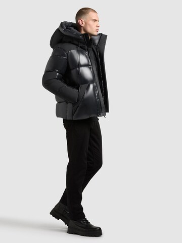 Veste d’hiver 'Alst' khujo en noir