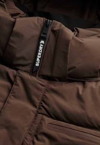 Veste de sport Superdry & Co en marron