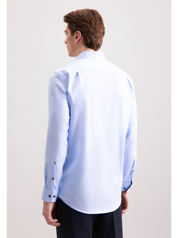 Coupe regular Chemise business SEIDENSTICKER en bleu