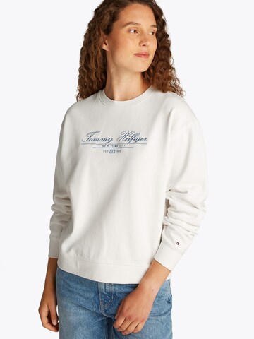 TOMMY HILFIGER Μπλούζα φούτερ σε λευκό