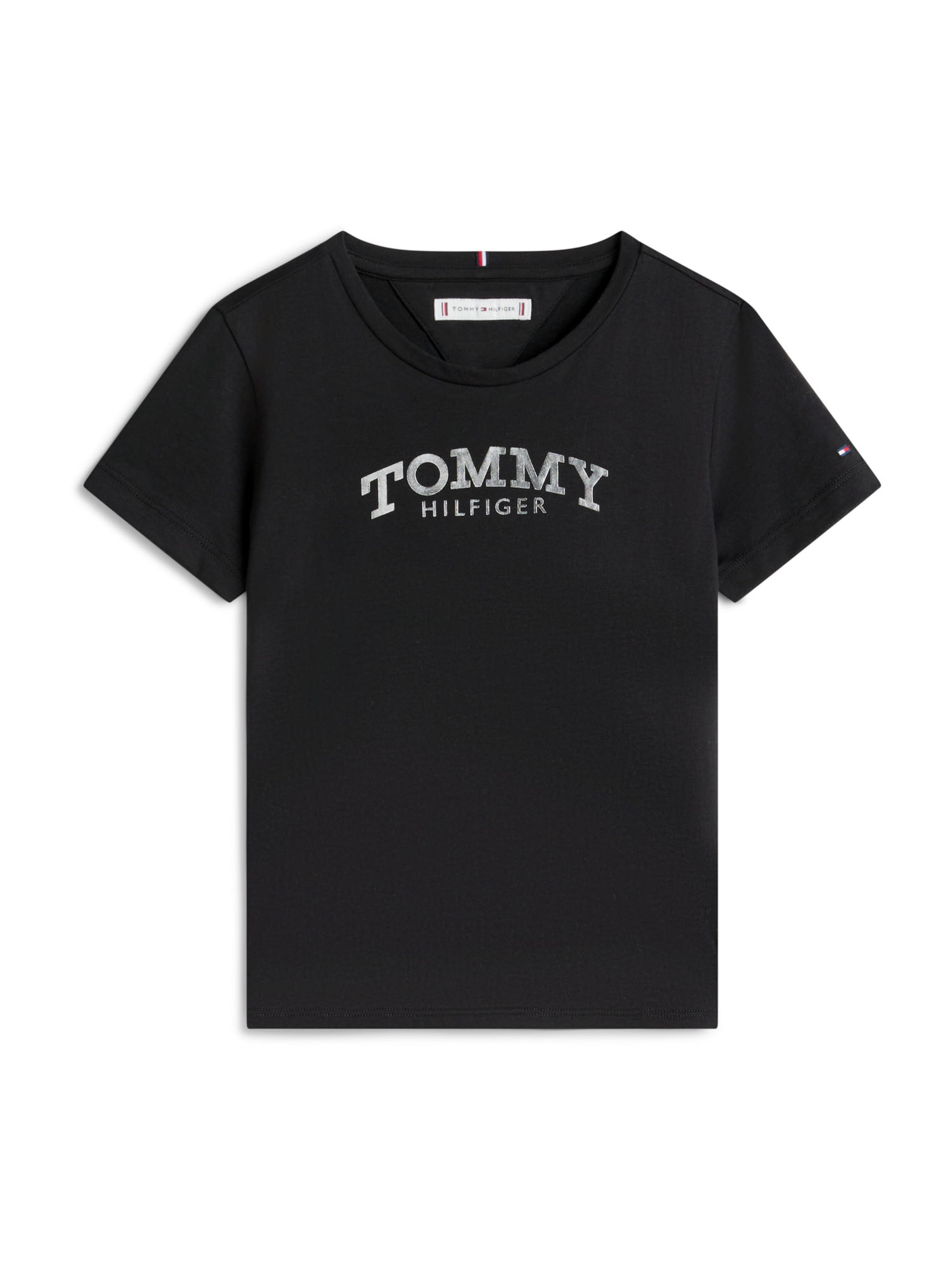TOMMY HILFIGER Tričko – černá: přední strana