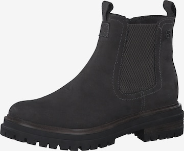 s.Oliver Chelsea Boots in Schwarz: predná strana