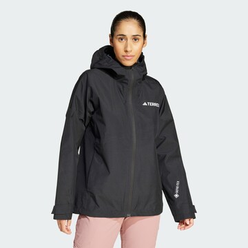 ADIDAS TERREX - Chaqueta de montaña 'Xperior' en negro: frente