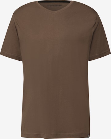Street One MEN Shirt in Brown: front