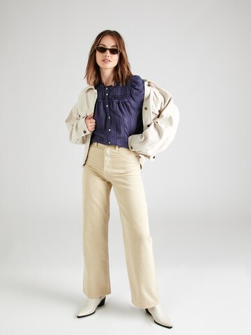 Lollys Laundry Bluse 'Airlie' in Blau