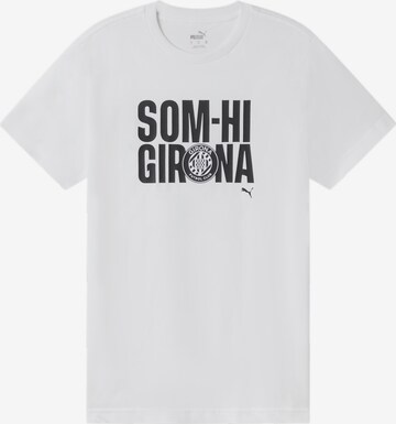 T-Shirt fonctionnel 'Girona FC' PUMA en blanc : devant