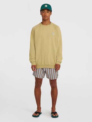 O'NEILL - Sweatshirt 'O'riginals Badge Crew' em amarelo
