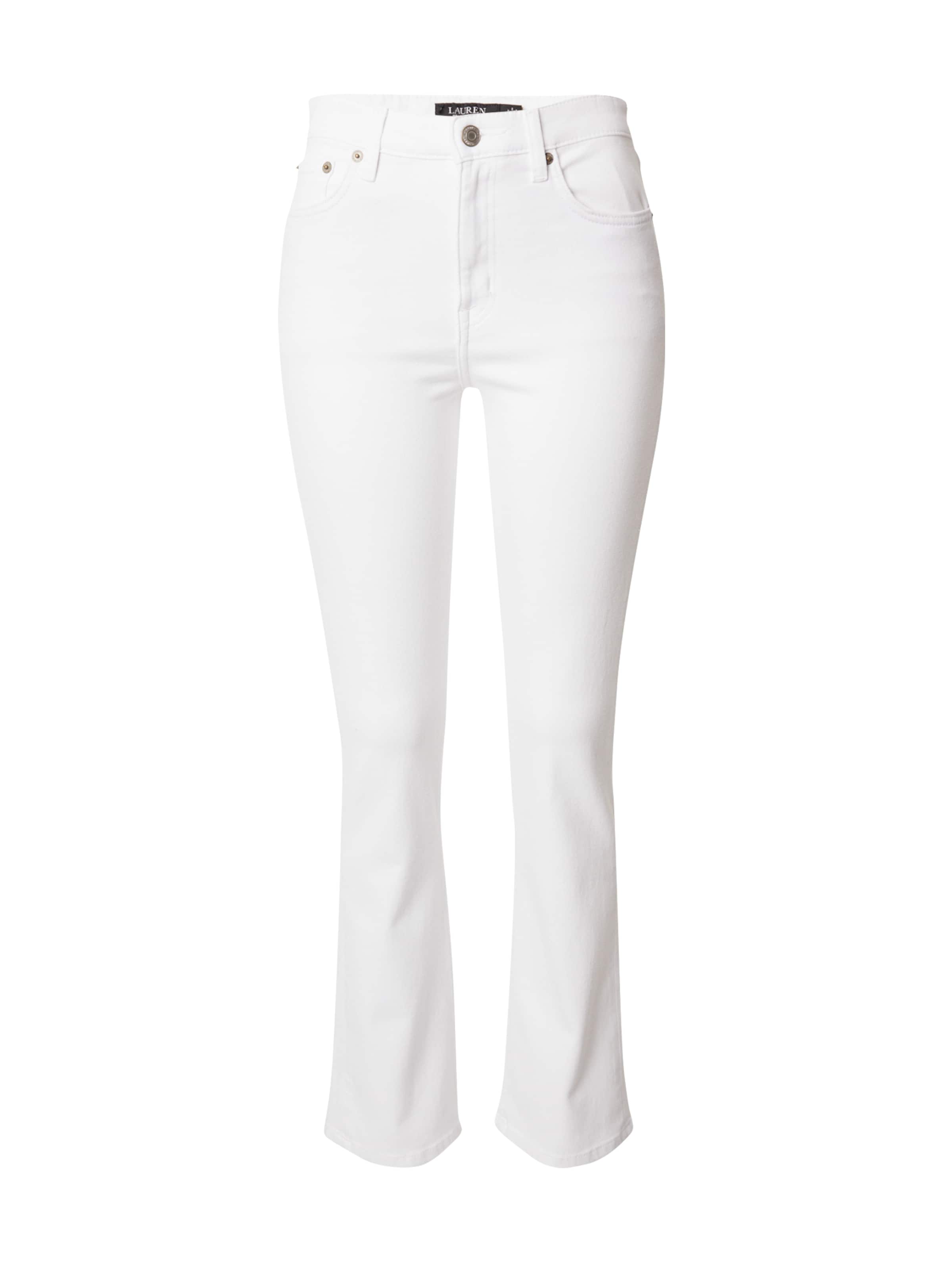 Bootcut Jean Lauren Ralph Lauren en blanc : devant