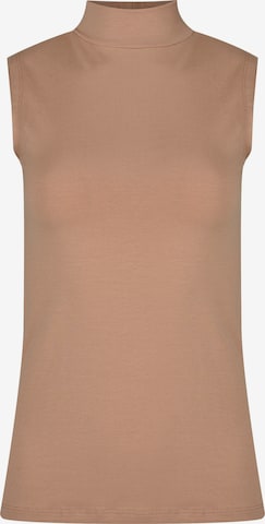 Evoni Top in Braun: Vorderseite