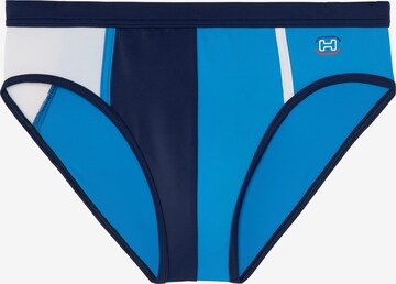 HOM Swim Trunks in Blue: front