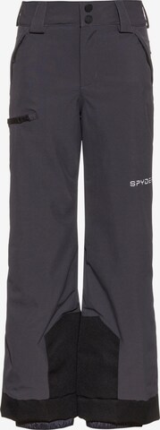 SPYDER Workout Pants in Blue: front