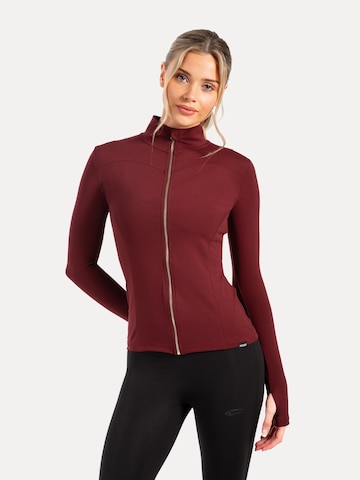 Smilodox Training Jacket in Red: front