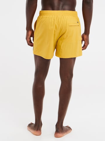 PROTEST Board Shorts 'PRTYESSINE' in Yellow