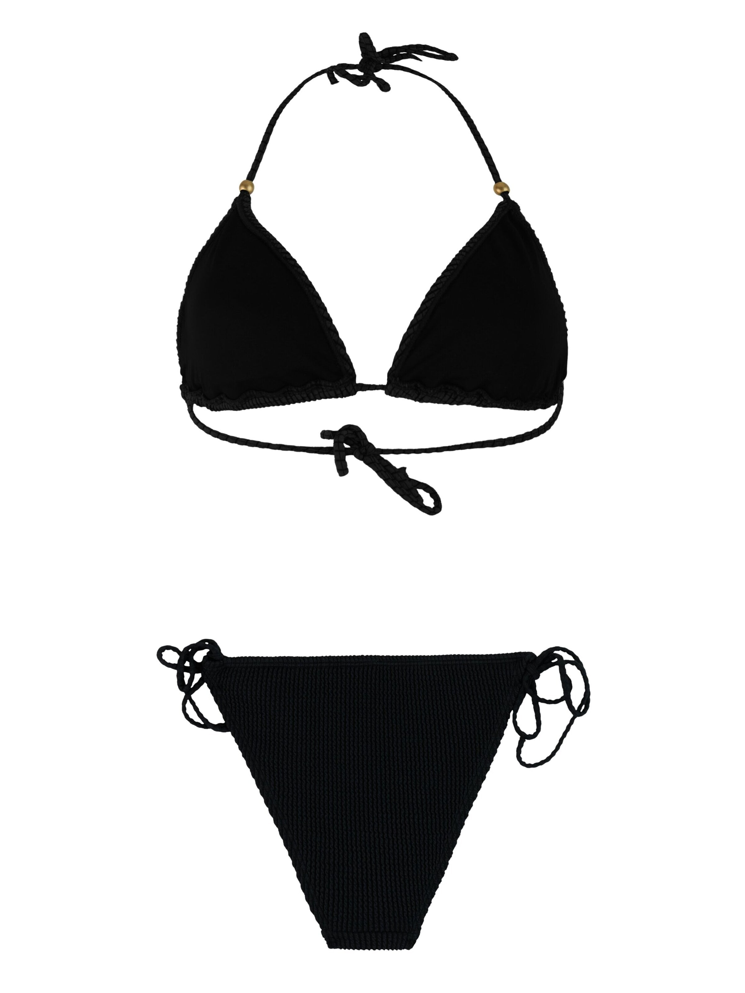PROTEST Triangel Bikini 'PRTLayo' in Zwart