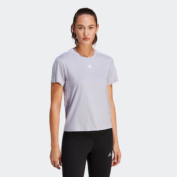 T-shirt fonctionnel 'Train Essentials' ADIDAS PERFORMANCE en violet : devant