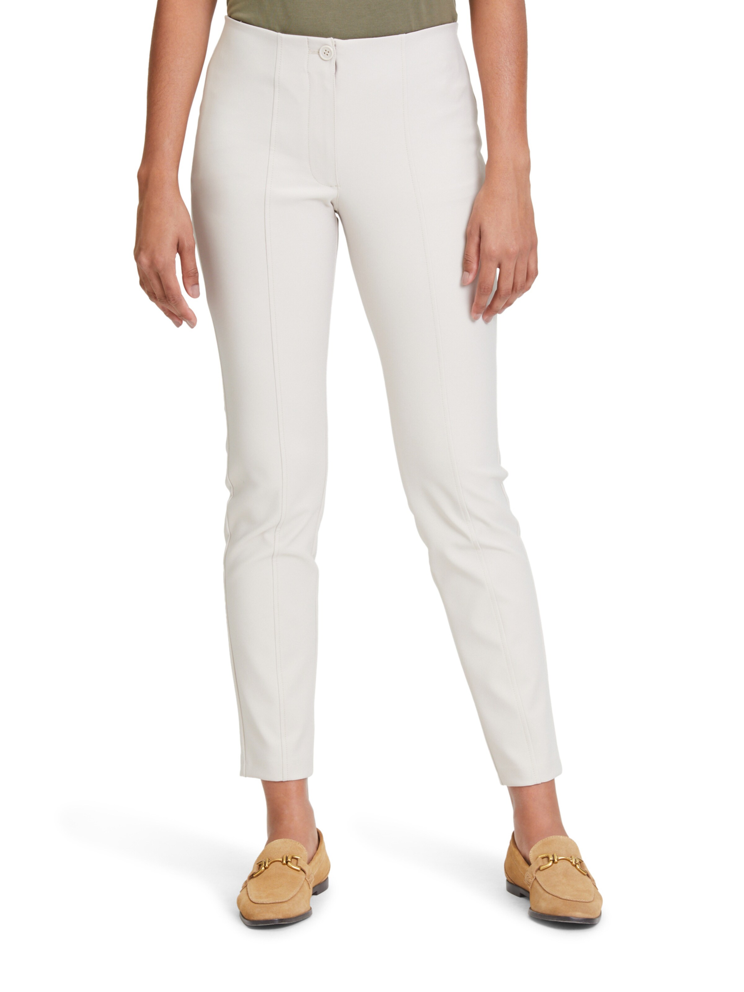 Slimfit Pantaloni di Betty Barclay in beige: frontale