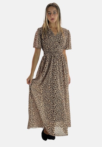 Elara Jurk in Bruin