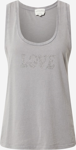 La petite étoile Top 'DEBARDEUR' in Grey: front