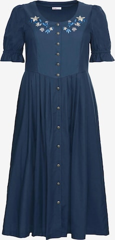 SHEEGO Dirndl in Blue: front