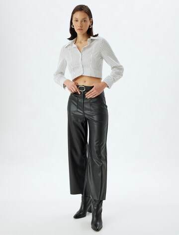 Koton Loosefit Broek in Zwart