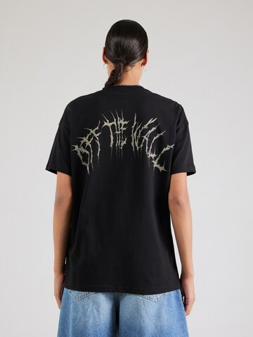 T-shirt oversize 'Metal University' VANS en noir : devant