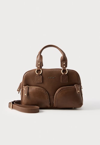 Borsa a mano di REPLAY in marrone: frontale
