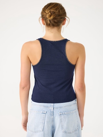 No Matter What Top in Blauw