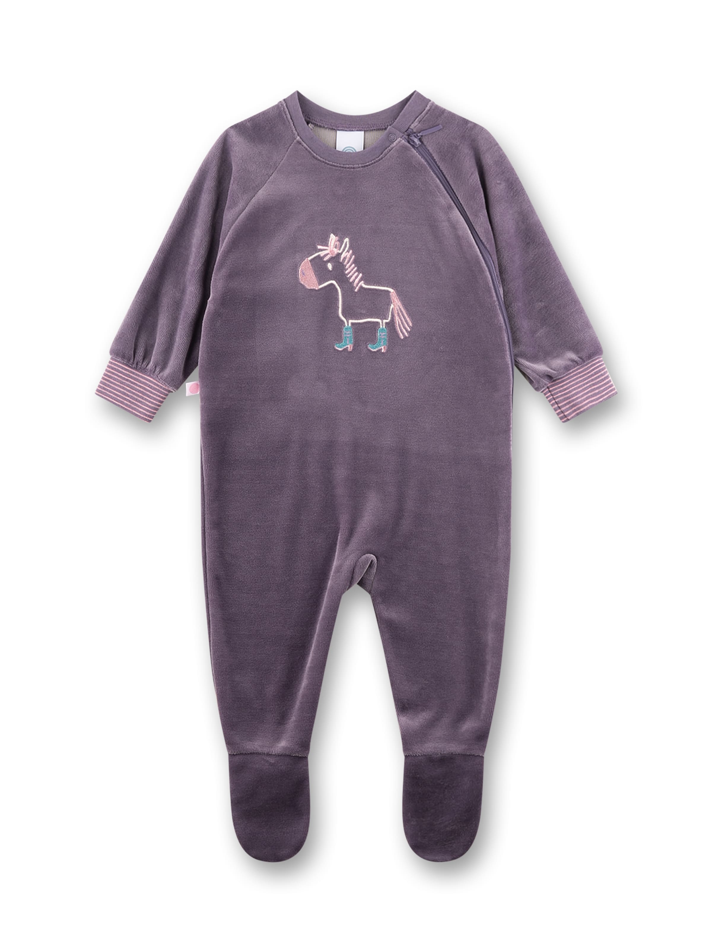 Sanetta Rompertje/body in Lila: voorkant