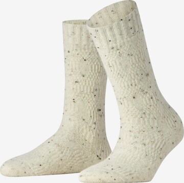 FALKE Socken 'Mountain Comfort' in Weiß: Vorderseite